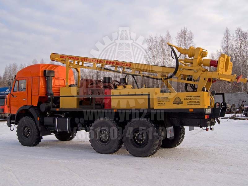 Буровая установка УРБ 2Д3 на шасси автомобилей КАМАЗ и его модификаций