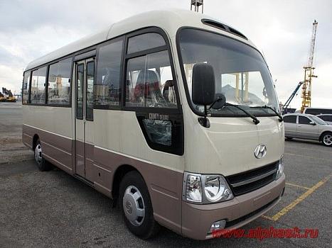 Продам туристический корейский автобус Hyundai County Long новый 29 мест 2010 год