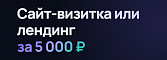 Профессиональный сайт за 5 000 ₽ — без переплаты веб-студии